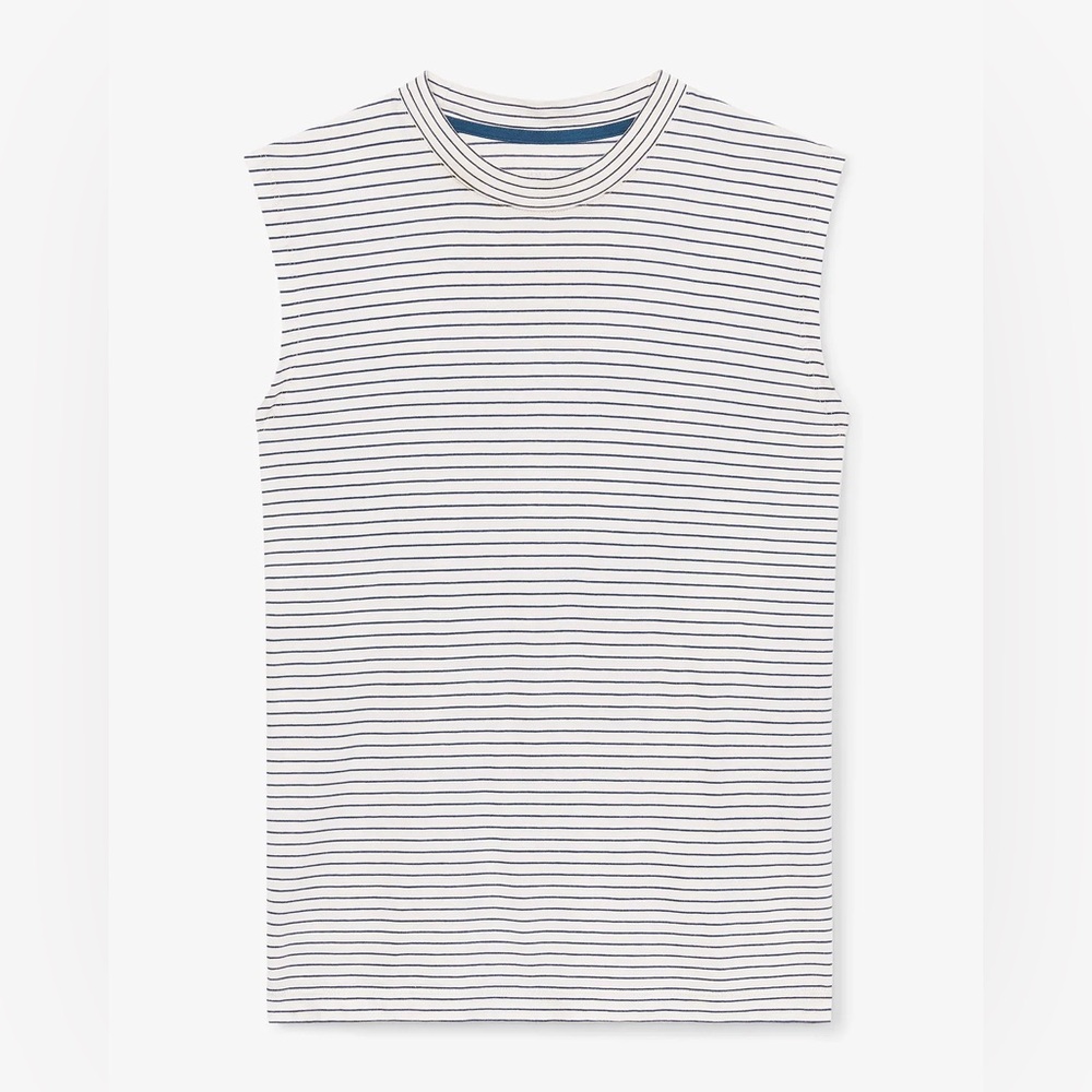 MM LaFleur Alina Sleeveless Muscle Tee Pima Cotton XS